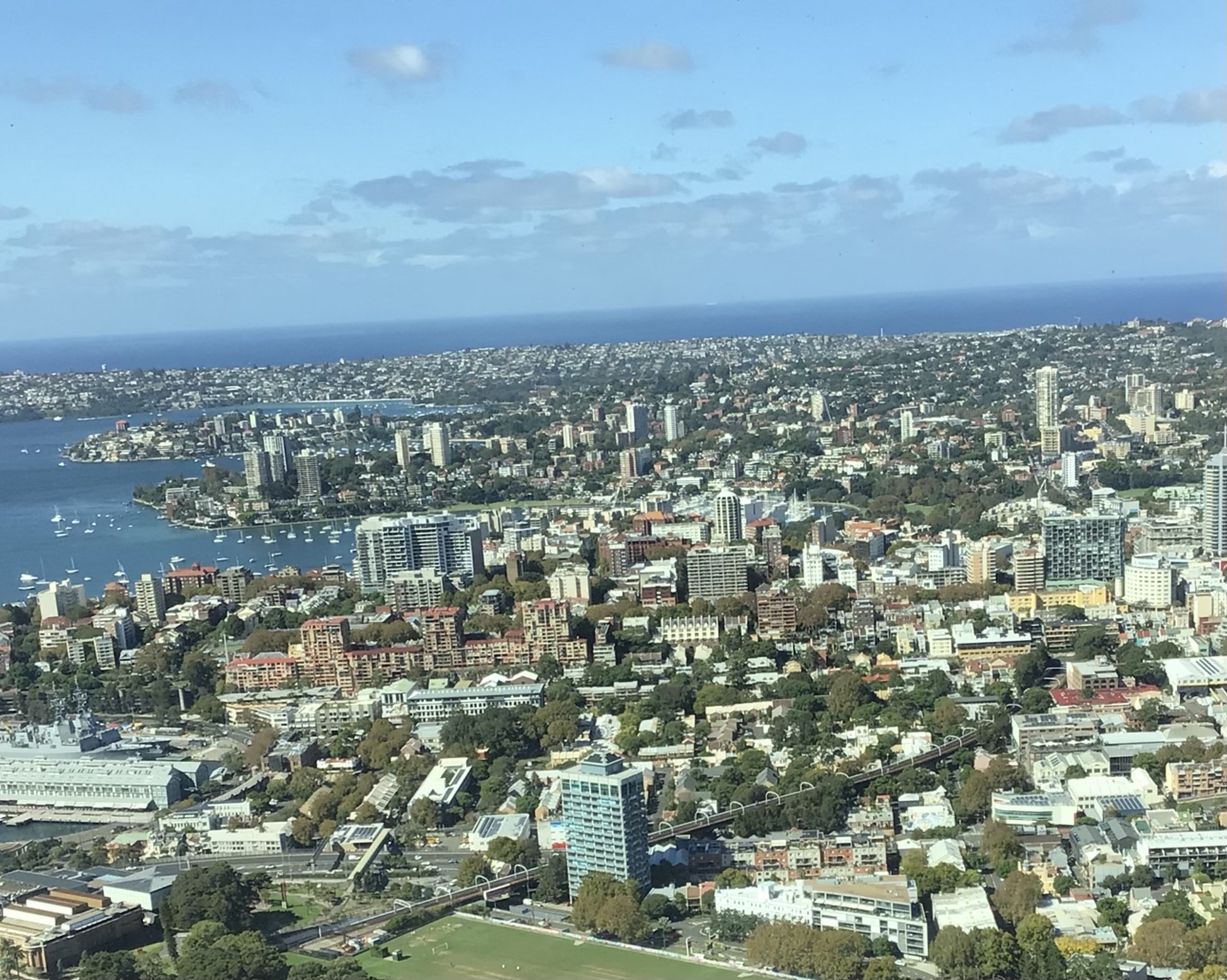 Sydney CBD from the Top